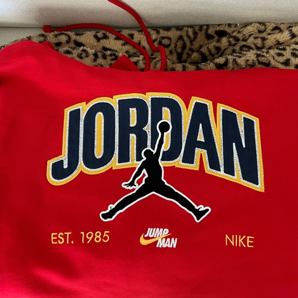 Jordan Red Hoodie